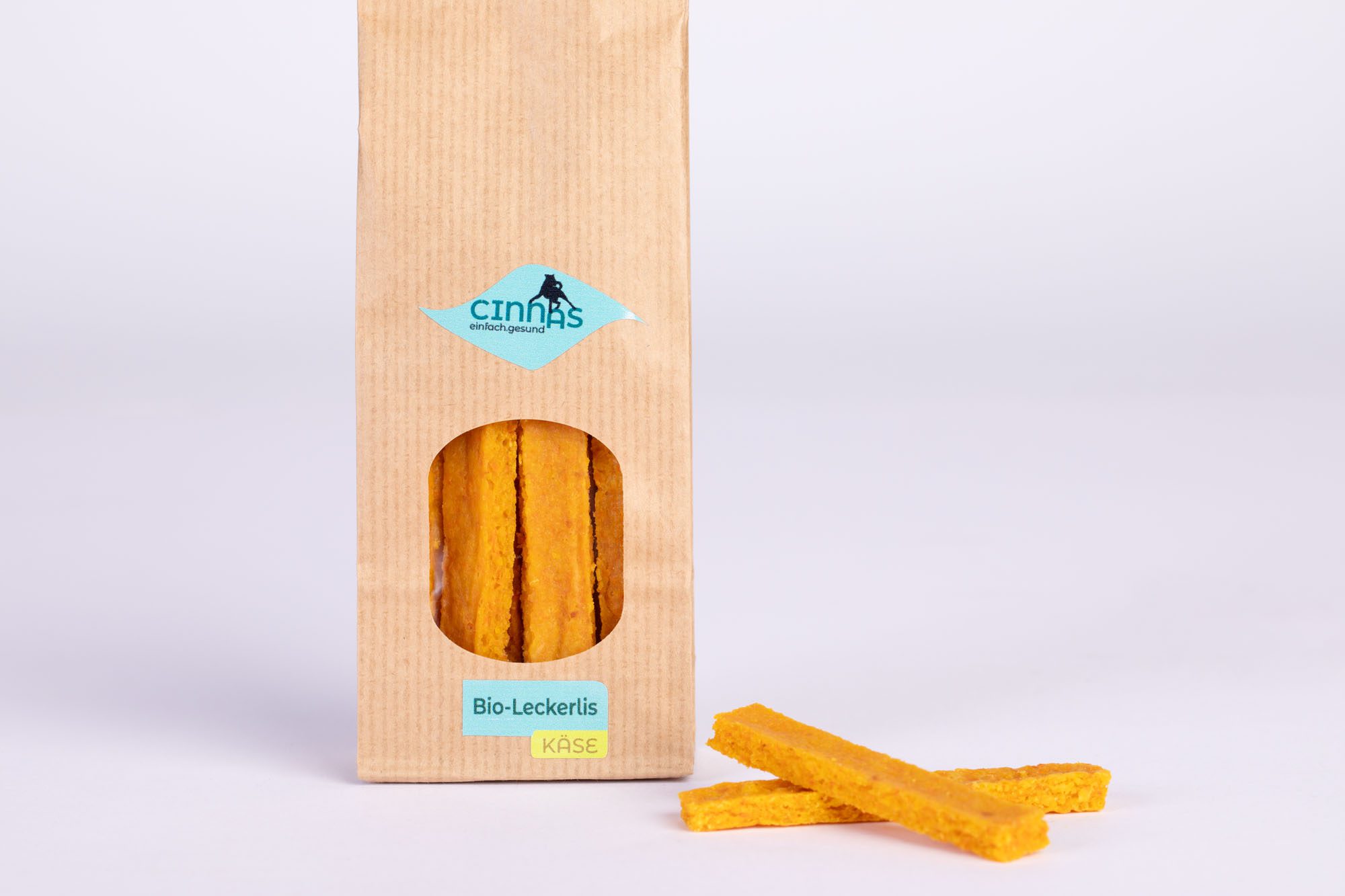 Bio-Käse Sticks<br><span style="font-size: 11px;font-style: italic;">Ergänzungsfuttermittel</span>