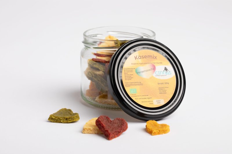 Bio-Käsemix Herzenssache<br><span style="font-size: 11px;font-style: italic;">Ergänzungsfuttermittel</span>