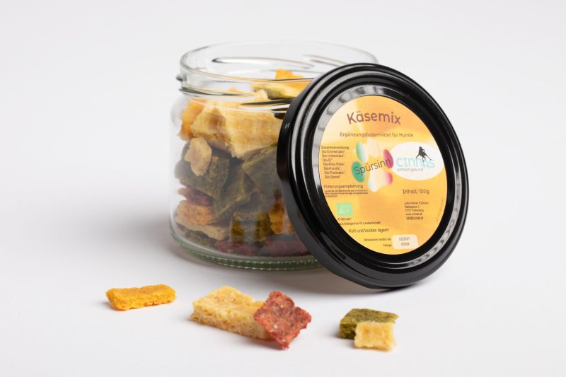 Bio-Käsemix Spürsinn<br><span style="font-size: 11px;font-style: italic;">Ergänzungsfuttermittel</span>